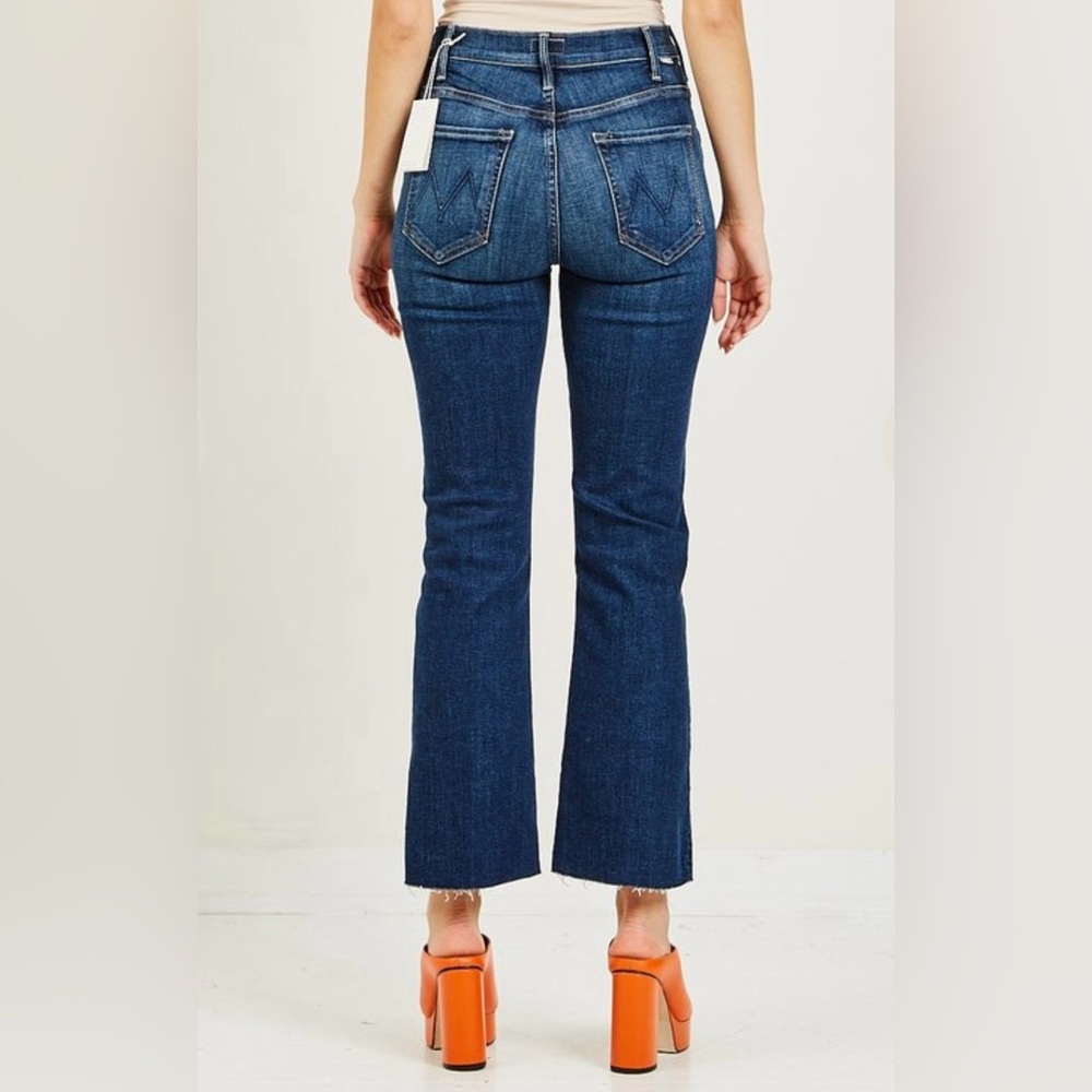 Mother Jeans Bootcut Ankle 26 Hustler Ankle Fray Lust for Life Luxury - Picture 3 of 16